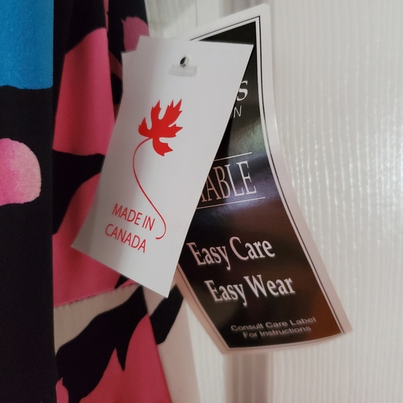 Marallis Collection Floral Dress, XL - Picture 3 of 4